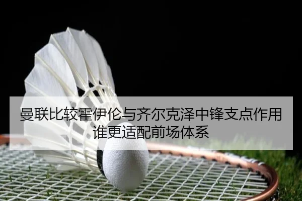 曼联比较霍伊伦与齐尔克泽中锋支点作用谁更适配前场体系